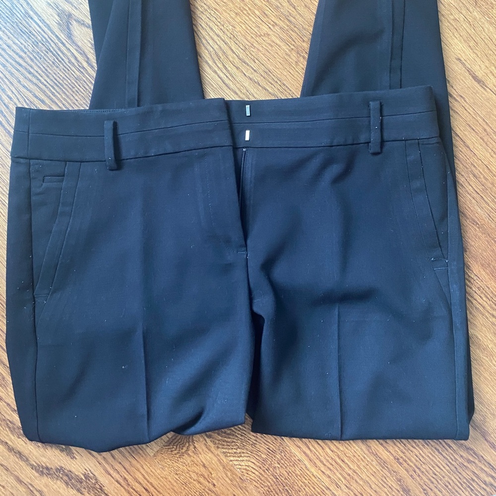 LOFT Marisa ankle dress pants, black, size 12
